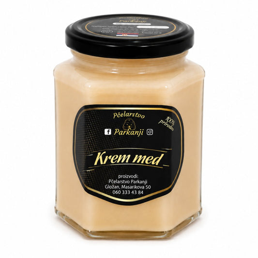 Krem med
